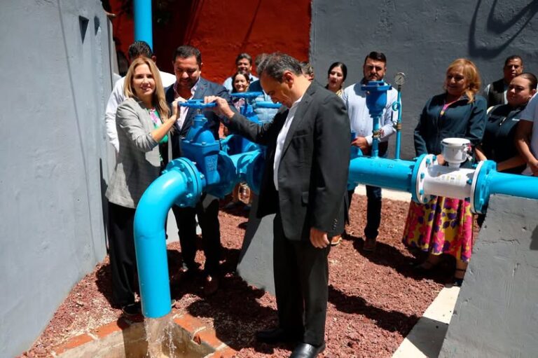Nuevo pozo incrementará el suministro de agua para más de 7 mil habitantes en Huixquilucan