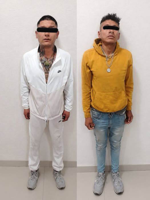 Detienen a dos presuntos asaltantes acusados de robar a conductor de aplicación en Tlalnepantla Detienen a dos presuntos asaltantes acusados de robar a conductor de aplicación en Tlalnepantla