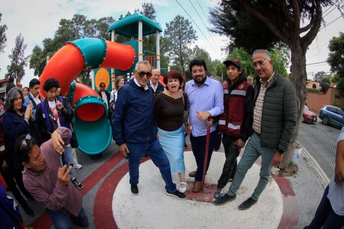 Renuevan espacios deportivos, áreas recreativas e iluminación en La Florida