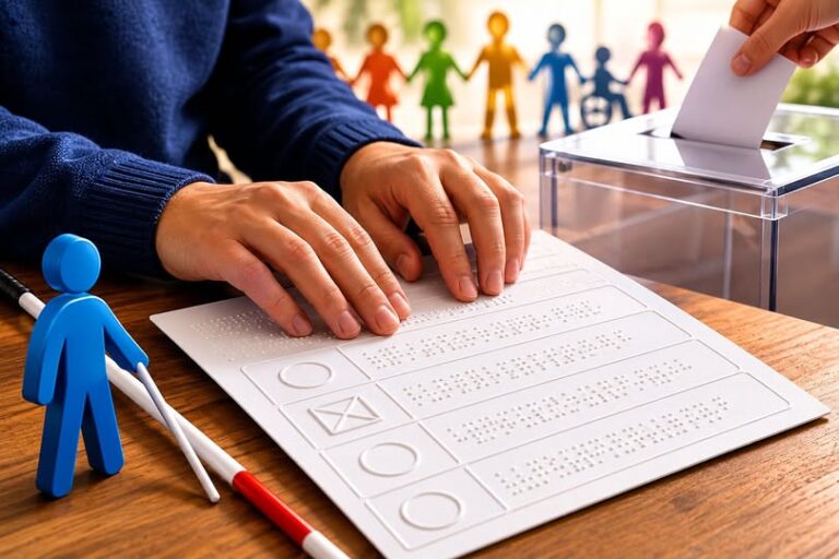 INE consulta a personas con discapacidad visual para diseñar boletas accesibles en futuras elecciones judiciales INE consulta a personas con discapacidad visual para diseñar boletas accesibles en futuras elecciones judiciales