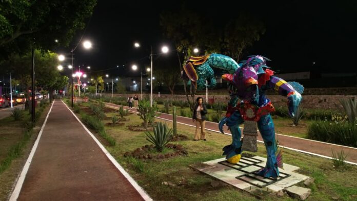 Ecatepec habilita Sendero Seguro y Paseo Cultural Mundialista en la México-Pachuca