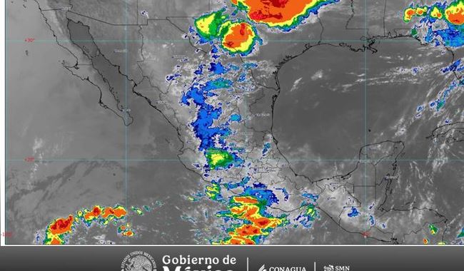 Lluvias intensas, granizo y calor extremo afectarán gran parte del país este viernes