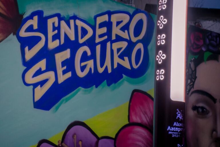 Nuevo Sendero Seguro mejora conexión peatonal entre el centro de Azcapotzalco y el Metro UAM