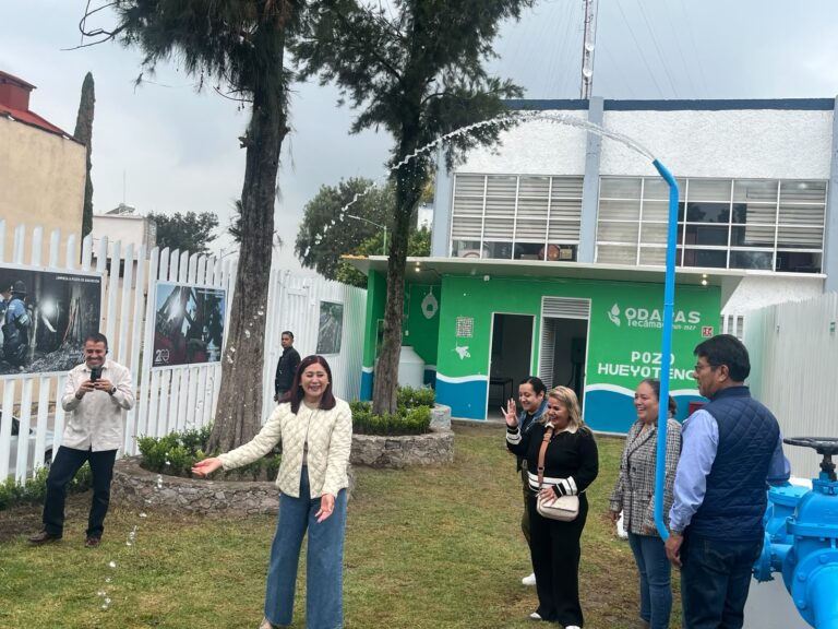 Nuevo pozo y unidades especializadas reforzarán el suministro de agua para más de 25 mil habitantes en Tecámac