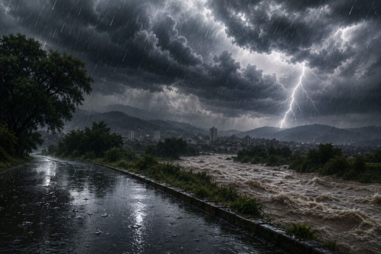 Onda tropical 6 provocará lluvias intensas en el centro y sur del país