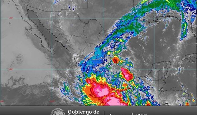 Tormenta tropical Boris provocará lluvias torrenciales en Guerrero y Oaxaca; Edomex también resentirá sus efectos