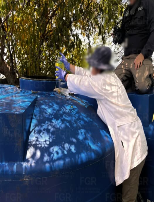 Asegura FGR 13 mil 500 litros de hidrocarburo y desmantela presunto centro de almacenamiento ilegal en Jalisco
