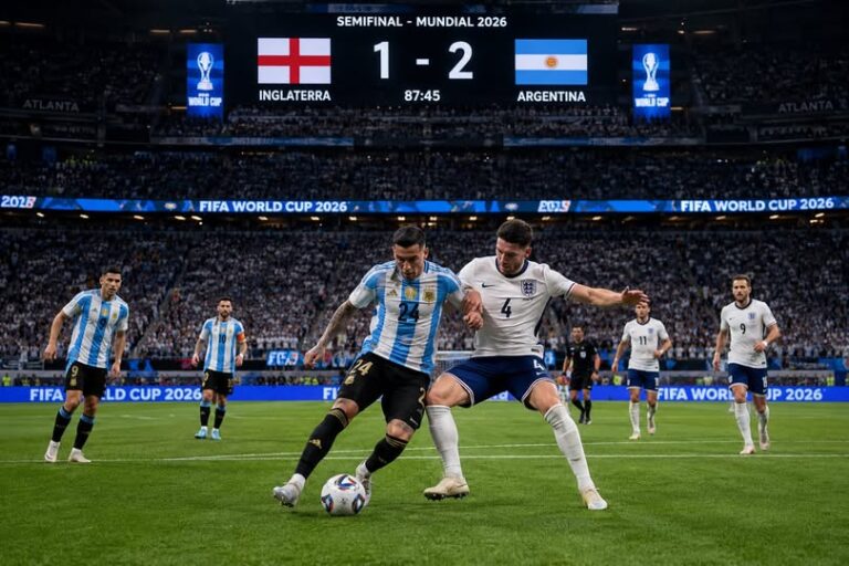 Argentina remonta a Inglaterra y defenderá su corona ante España en la final del Mundial 2026
