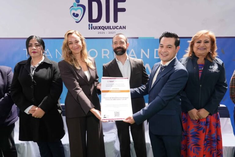Ratifican certificación nacional de centros contra las adicciones del DIF Huixquilucan