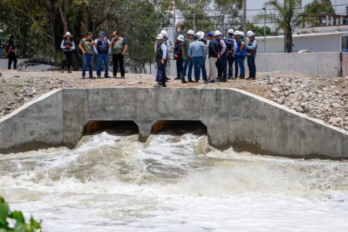 Colector Xochiaca reforzará protección contra inundaciones para un millón de habitantes del oriente mexiquense