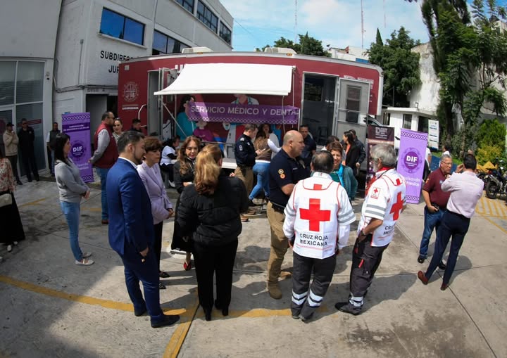 Naucalpan acerca servicios médicos a cuerpos de emergencia con jornada de salud preventiva