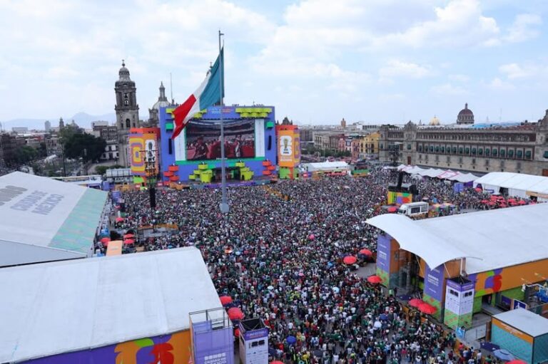 FIFA Fan Festival cierra en el Zócalo con casi 2 millones de asistentes durante el Mundial 2026 FIFA Fan Festival cierra en el Zócalo con casi 2 millones de asistentes durante el Mundial 2026
