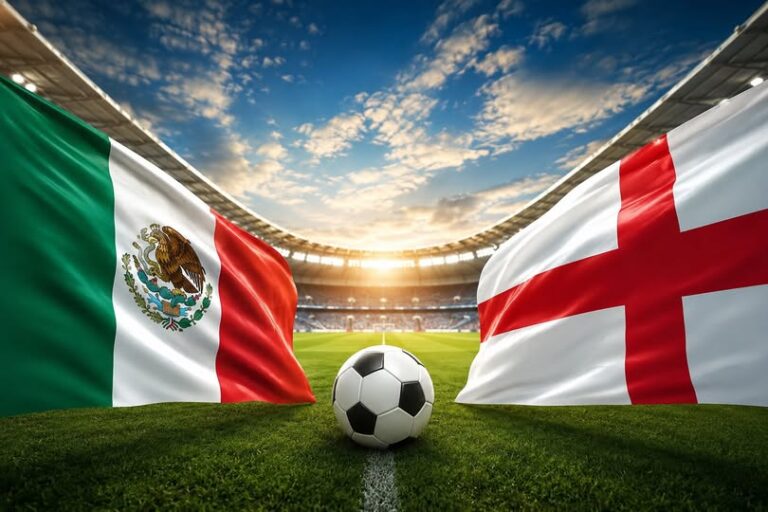 México enfrentará a Inglaterra en el Azteca por el pase a los cuartos de final del Mundial 2026