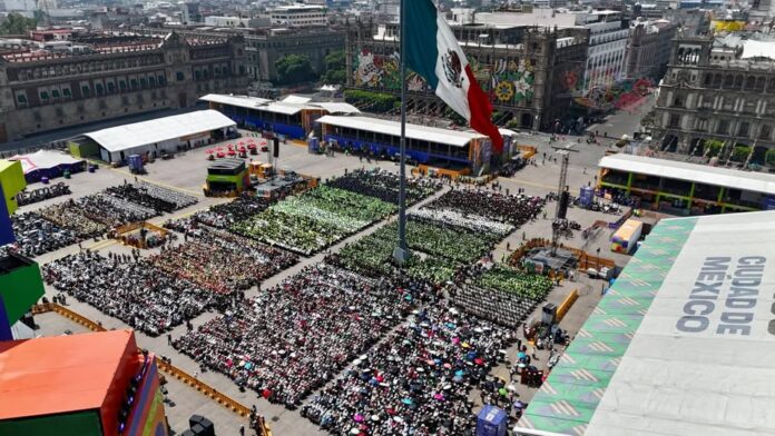 Más de 40 mil servidores públicos reciben reconocimiento por su labor durante el Mundial 2026 en la CDMX