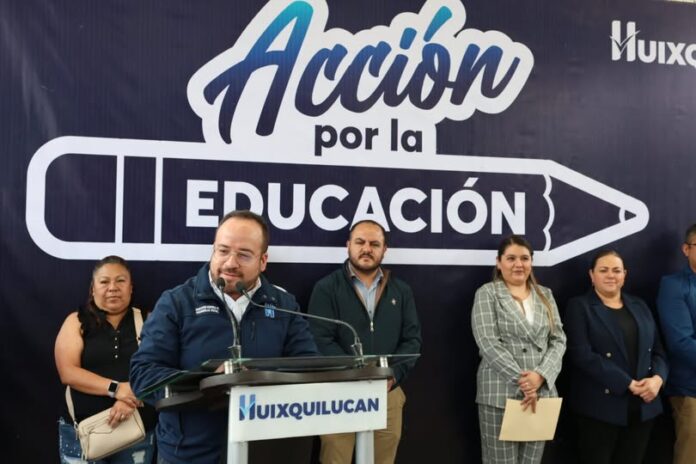 Huixquilucan entrega rehabilitación del Jardín de Niños Aquiles Serdán en beneficio de 96 estudiantes