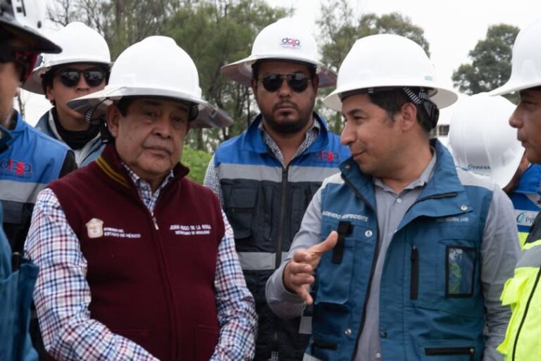 Avanza construcción del puente Peñón-Texcoco; obra busca agilizar la movilidad de 2 millones de mexiquenses