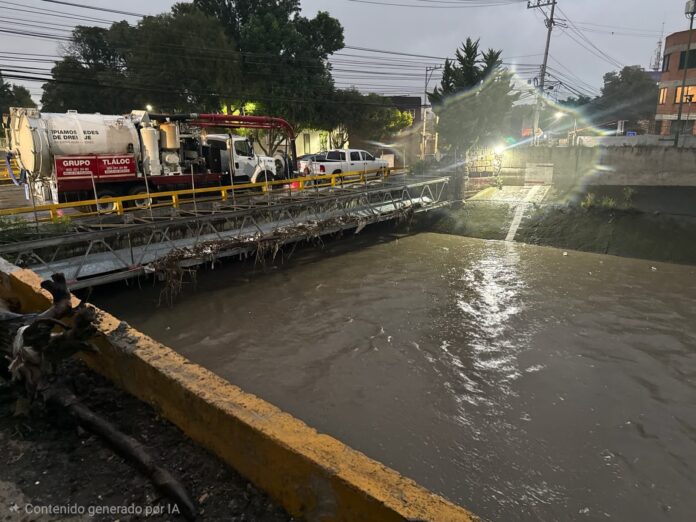Naucalpan activa protocolo metropolitano por lluvias y mantiene vigilancia en ríos y zonas de riesgo