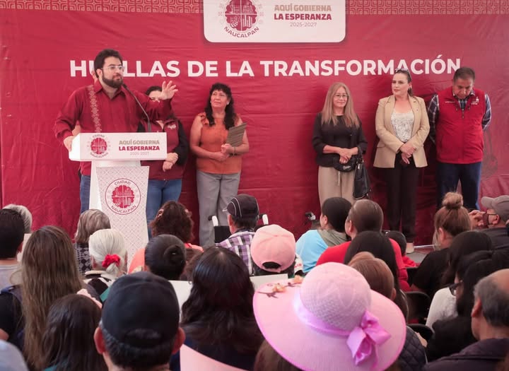 Naucalpan entrega la Huella de la Transformación número 87 con rehabilitación Naucalpan entrega la Huella de la Transformación número 87 con rehabilitación