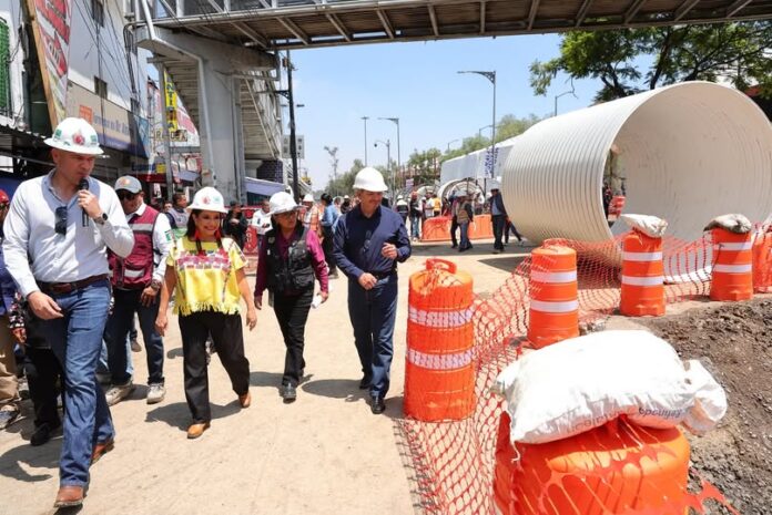 Invierten mil 800 millones de pesos en obras hidráulicas para reducir inundaciones en Iztapalapa