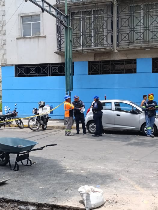 Fuga de gas por perforación de ducto moviliza a cuerpos de emergencia en la colonia Guerrero