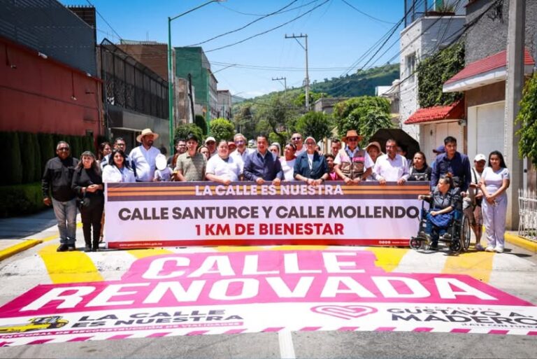 Repavimentan 45 calles en Gustavo A. Madero durante cuatro meses