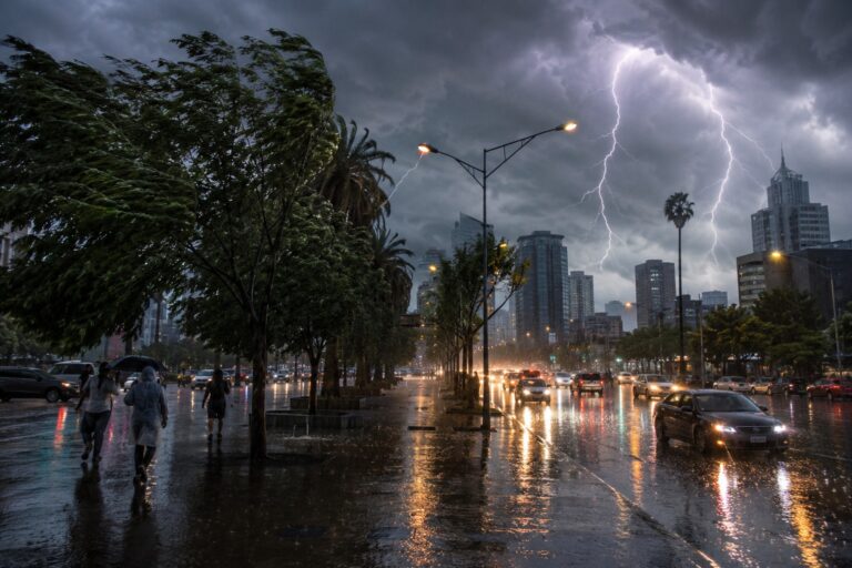 Pronostican lluvias intensas en seis estados; Conagua alerta por riesgo de inundaciones, deslaves y granizo