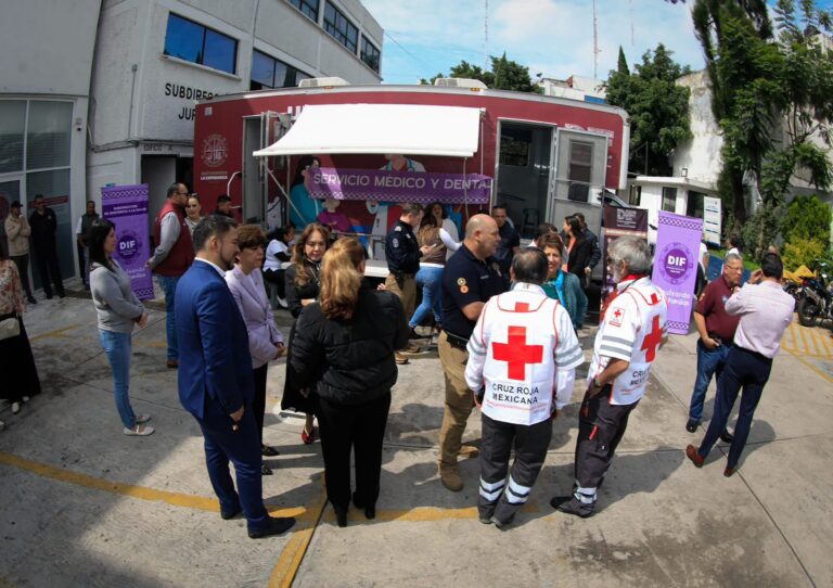 Naucalpan acerca servicios médicos a cuerpos de emergencia con jornada de salud preventiva Naucalpan acerca servicios médicos a cuerpos de emergencia con jornada de salud preventiva