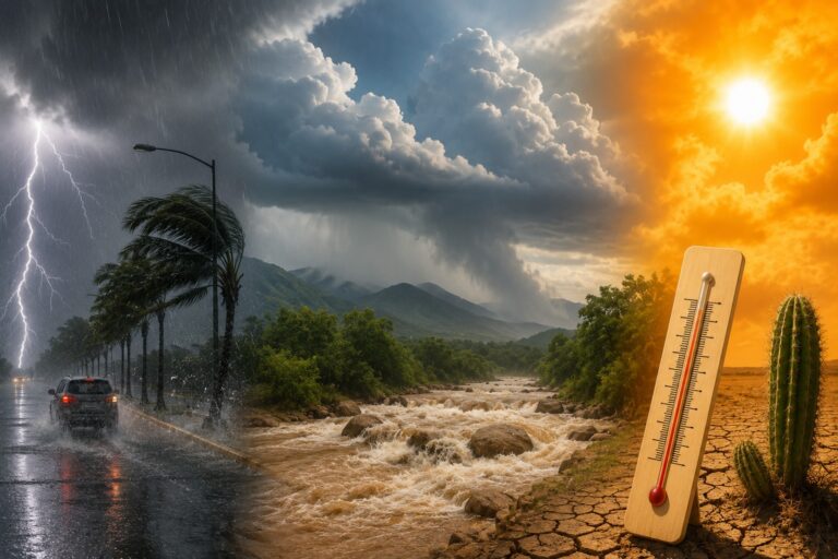 Lluvias intensas amenazan el norte del país; alertan por inundaciones, granizo y deslaves Lluvias intensas amenazan el norte del país; alertan por inundaciones, granizo y deslaves