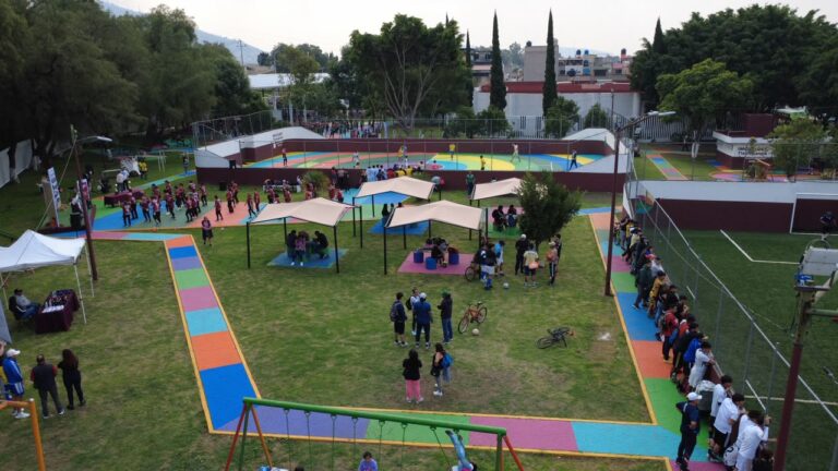Rehabilitan el Deportivo Bosques Ceylán en Tlalnepantla; apuestan por recuperar espacios públicos para la juventud