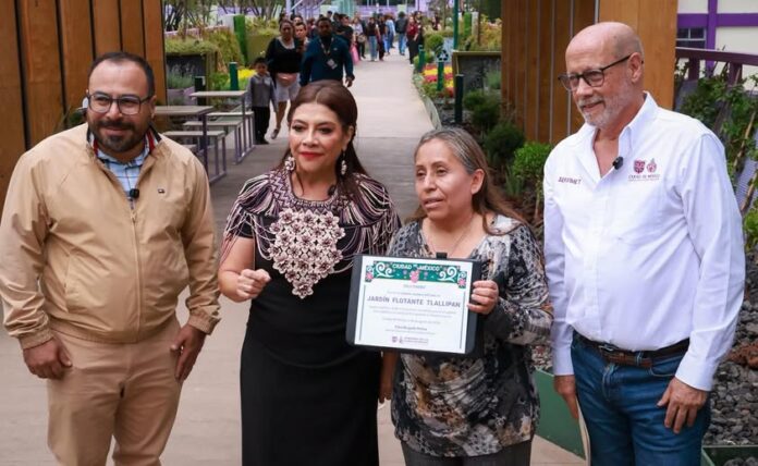 Jardín Flotante Tlallipan alcanza 500 mil visitantes a menos de tres meses de su apertura