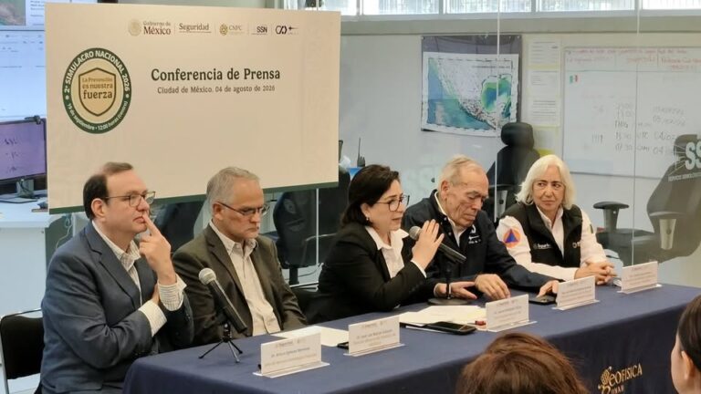 Gobierno de México convoca al Segundo Simulacro Nacional 2026 con cinco escenarios sísmicos