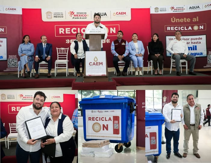 Naucalpan intercambiará residuos electrónicos por filtros para agua segura