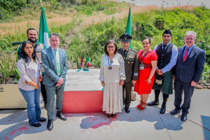 Peñón Viejo revive la memoria del Batallón de San Patricio con llamado a defender la soberanía nacional