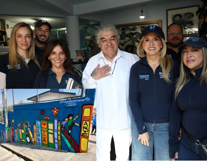 Murales buscan recuperar espacios públicos y reforzar la seguridad en Huixquilucan