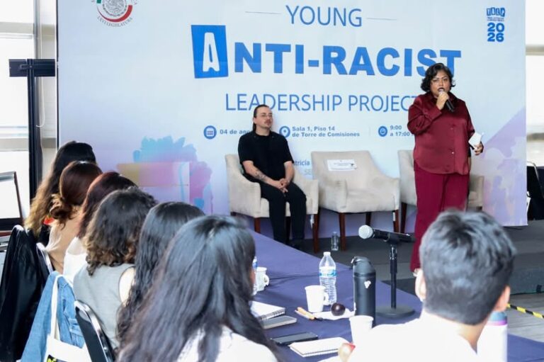 Senadora llama a enfrentar el racismo en México con acciones afirmativas y participación social