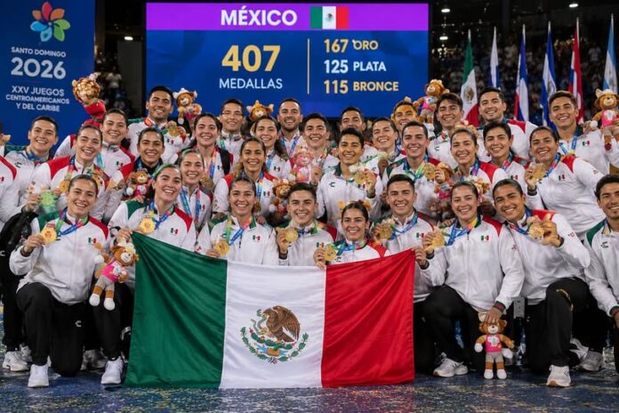 México hace historia en Santo Domingo 2026: conquista 407 medallas y logra tricampeonato centroamericano