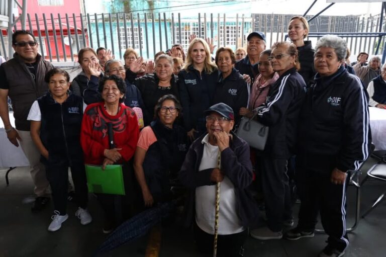 Refuerzan atención integral para personas adultas mayores en Huixquilucan