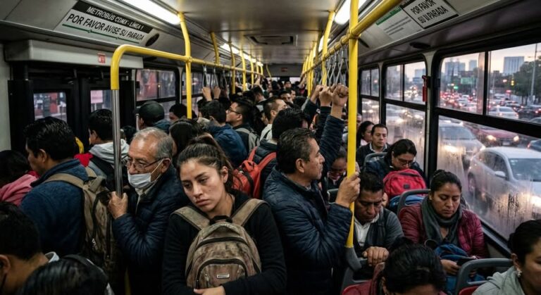 Transporte urbano mueve 268.8 millones de pasajeros en junio; Monterrey acelera y el Valle de México crece 1.9%