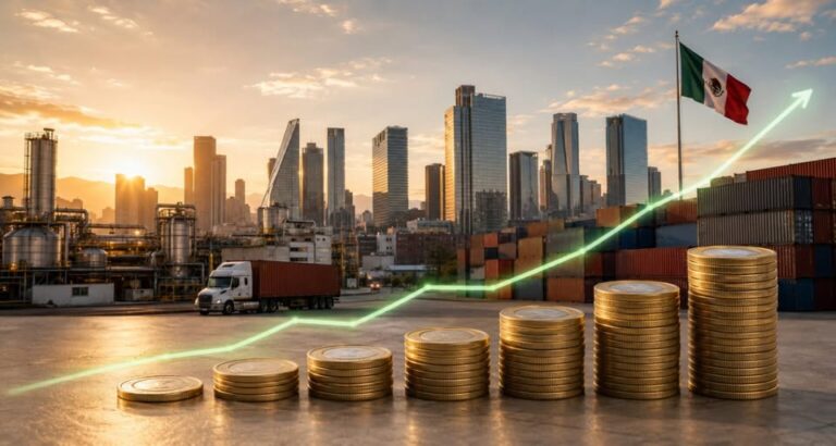 PIB de México crece 1.4% en segundo trimestre de 2026 y recupera terreno tras caída de inicio de año