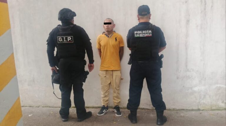 Detienen en Tlalnepantla a hombre por presunto narcomenudeo y quebrantamiento de sellos