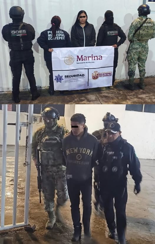 Detienen en Ecatepec a dos personas vinculadas con cobros de préstamos “gota a gota”