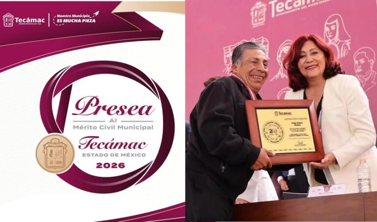 Convocan a la Presea al Mérito Municipal de Tecámac 2026