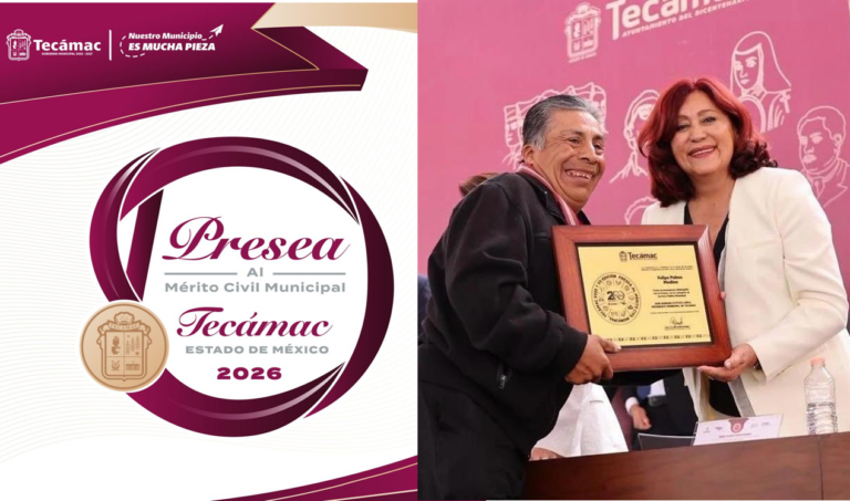 Convocan a la Presea al Mérito Municipal de Tecámac 2026
