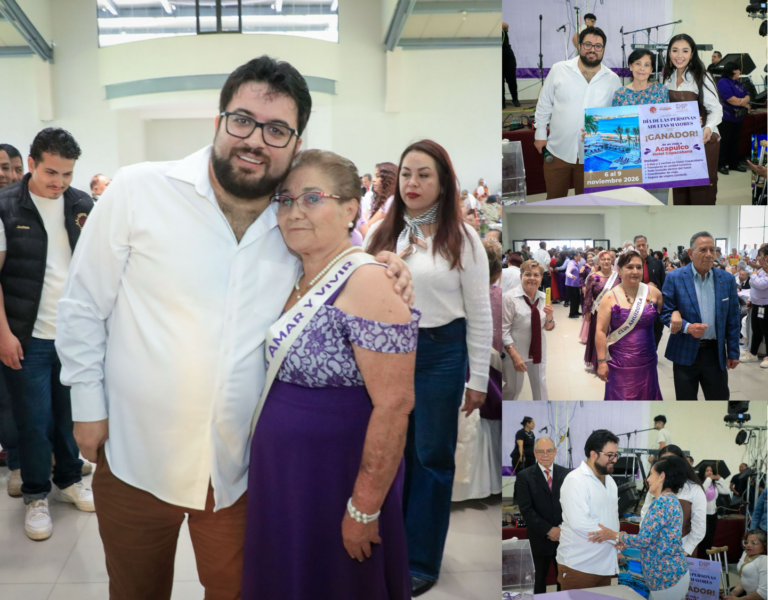 Más de mil adultos mayores celebran en Naucalpan y reciben respaldo a programas de bienestar