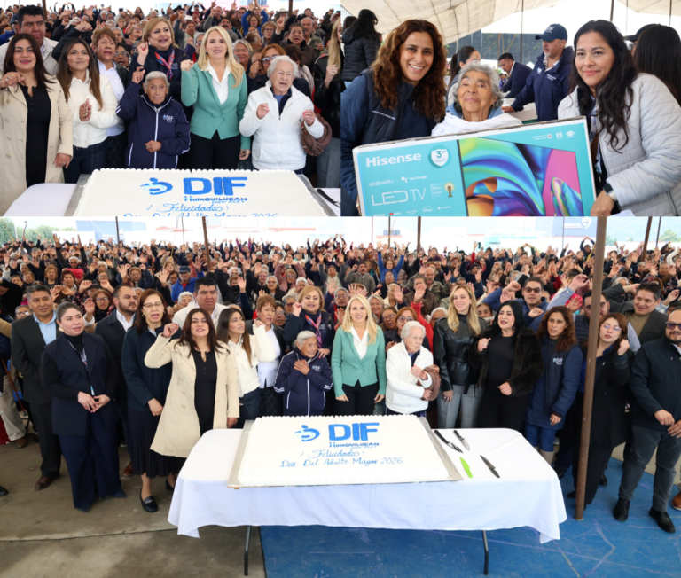 Más de 3 mil 500 adultos mayores celebran el Día del Abuelo en Huixquilucan