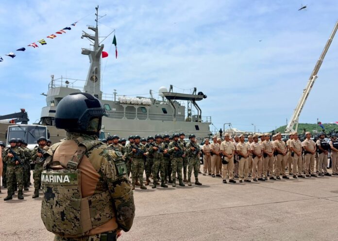 Marina despliega más de mil 700 elementos en Mazatlán con la Operación Sable para reforzar la seguridad