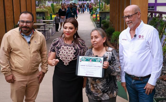Jardín Flotante Tlallipan alcanza 500 mil visitantes a menos de tres meses de su apertura