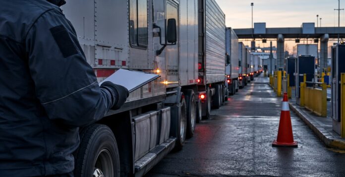 Retiro de visas a transportistas amenaza con frenar exportaciones entre México y EU