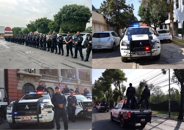 Tlalnepantla desplegará más de 120 policías durante festejos del Grito de Independencia