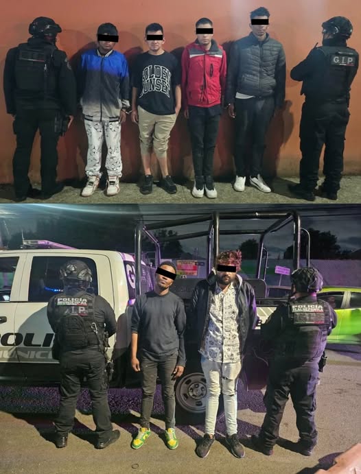 Detienen a seis hombres y aseguran 38 dosis de presunta droga en Tlalnepantla